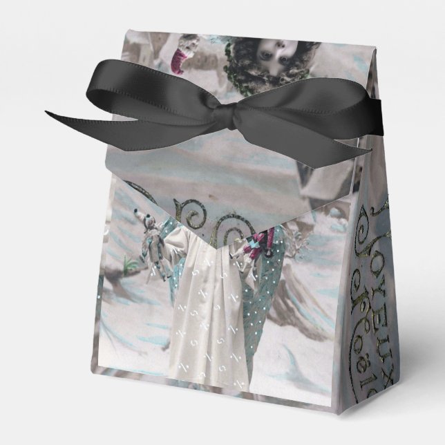 Joyeux Noel  Favor Boxes (Front Side)