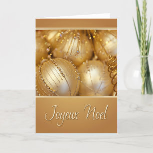 Joyeux Noel French Christmas Card