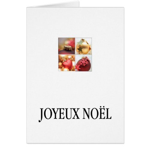 Joyeux Nol _ French Christmas _ Carte de Nol