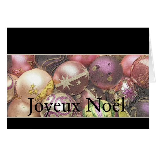 Joyeux Nol _ French Christmas _ Carte de Nol