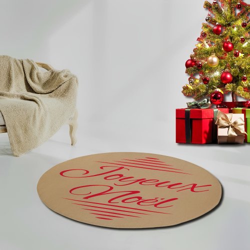 Joyeux Noel _ French Xmas wishes  Rug