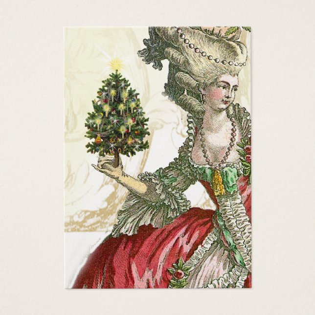 Joyeux Noel Gold Festive Gift Tag (Front)