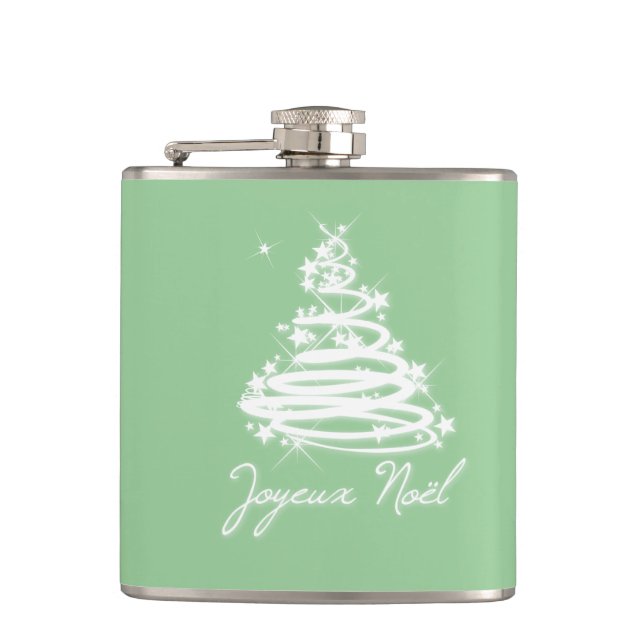 Joyeux Noel Hip Flask (Front)