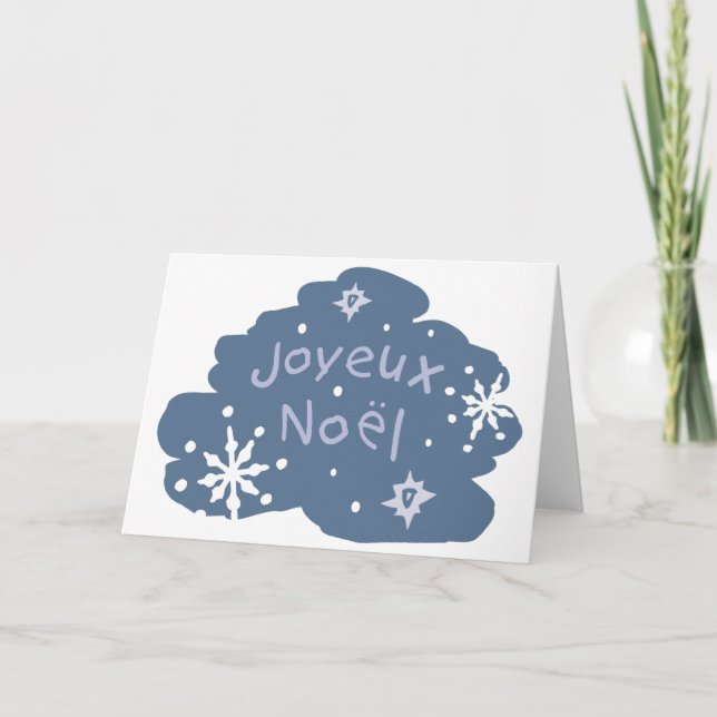 Joyeux Noel Holiday Card (Front)