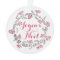 Joyeux Noël Holly Wreath Christmas Ornament