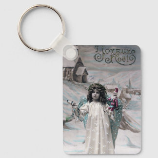 Joyeux Noel Keychain