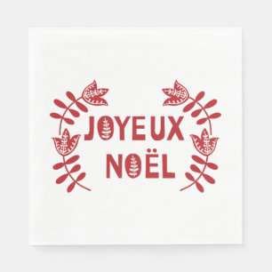 Joyeux Noel Paper Napkins