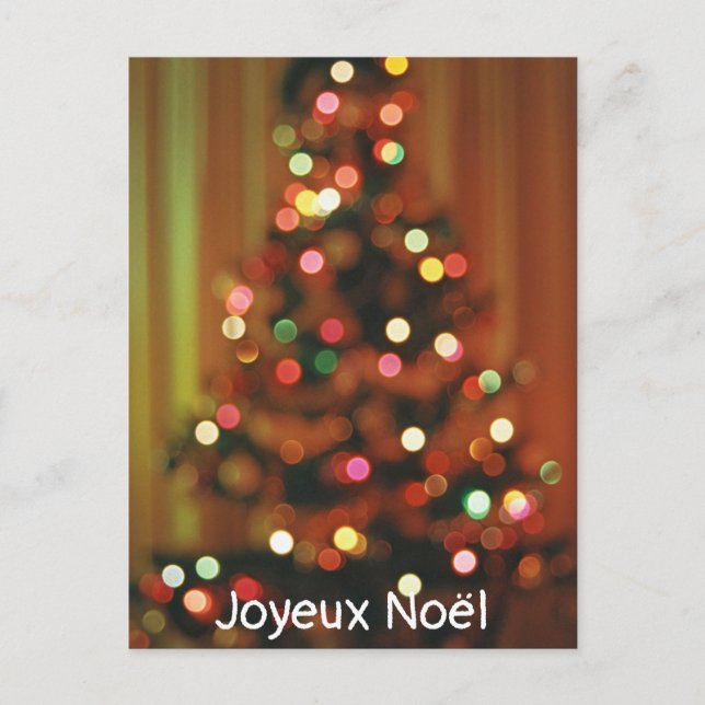 Joyeux Noël Postcard (Front)