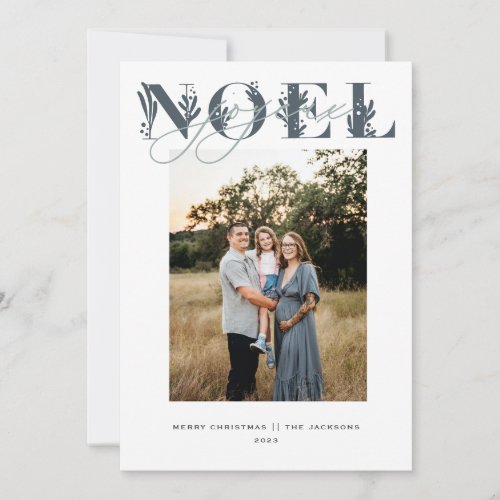 Joyeux Noel Religious Christmas  Holiday Card