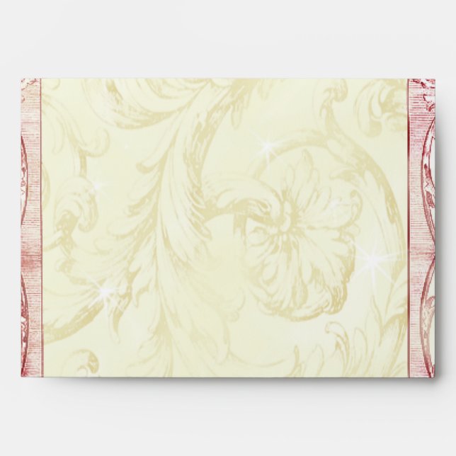 Joyeux Noel (rouge) Envelope (Front)