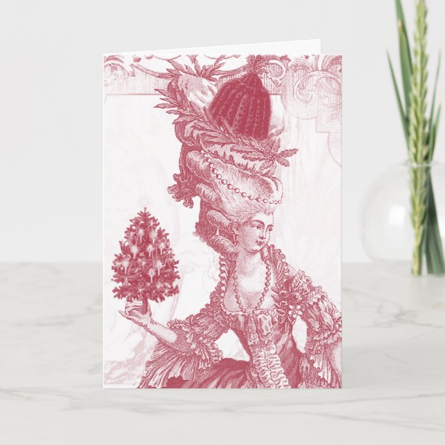 Joyeux Noel (rouge) Holiday Card (Front)