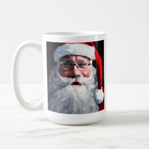 Joyeux Nol Santa Claus Christmas Coffee Mug