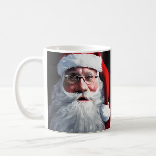 Joyeux Nol Santa Claus Christmas Coffee Mug