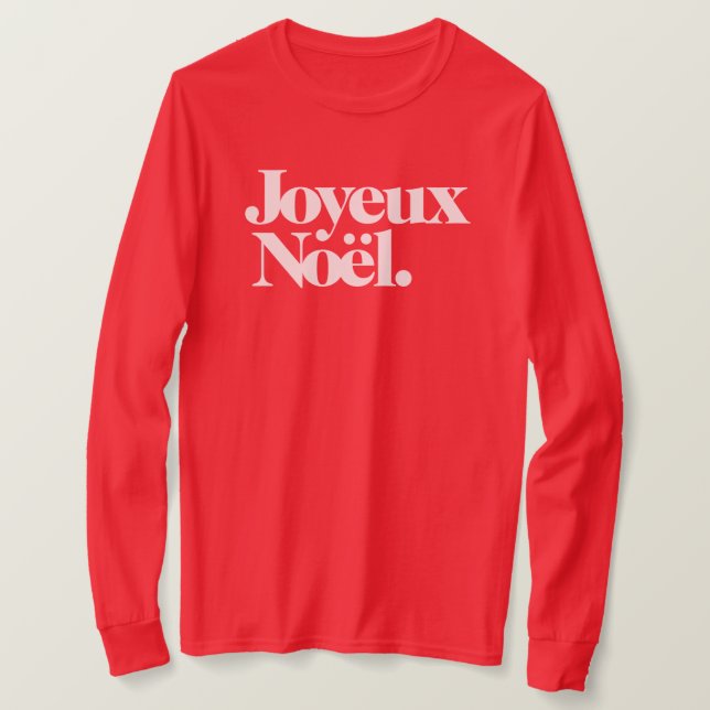 Joyeux Noël T-Shirt (Design Front)