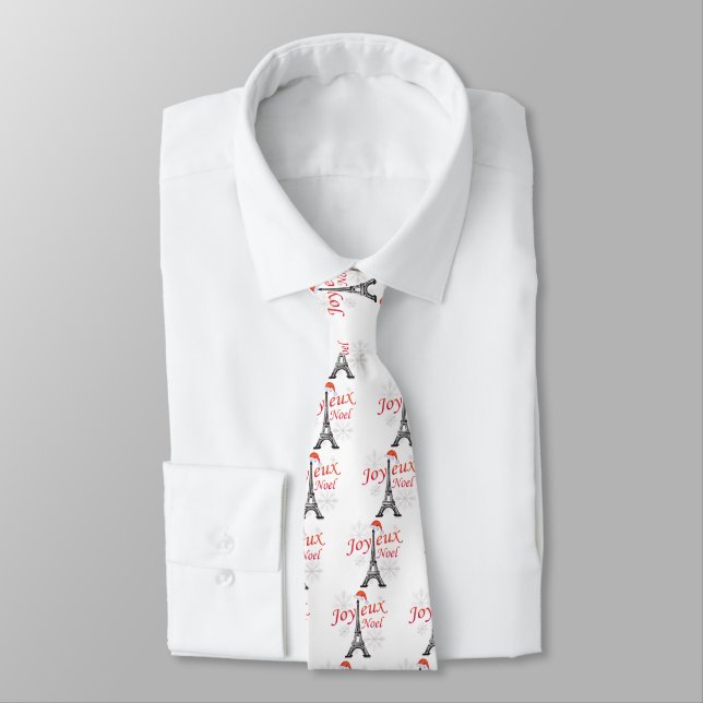 Joyeux Noel Tie (Tied)