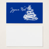 Joyeux Noël with Christmas Tree (Front & Back)