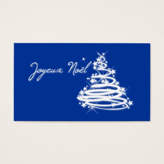 Joyeux Noël with Christmas Tree (Front)