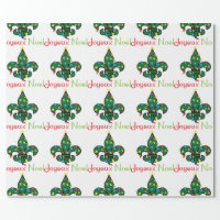 Paris Joyeux Noel Christmas Vintage Tissue Paper, Zazzle