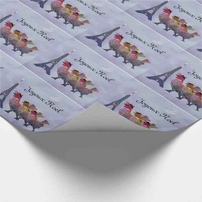 Joyeux Noel Wrapping Paper (Corner)
