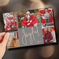 JOYFUL 5 Photo Christmas