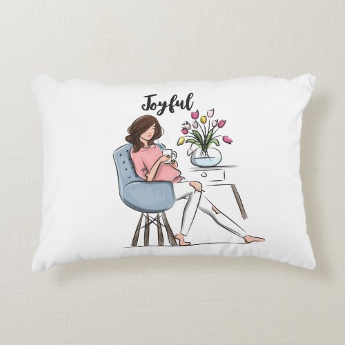 Joyful Accent Pillow