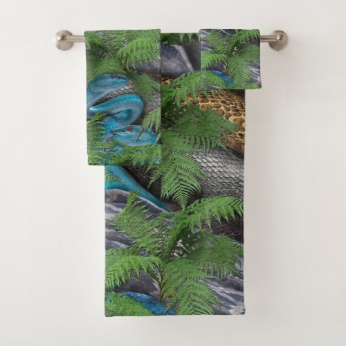 Joyful African Jungle Bath Towel Set