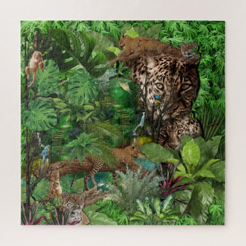 Joyful African Jungle Jigsaw Puzzle