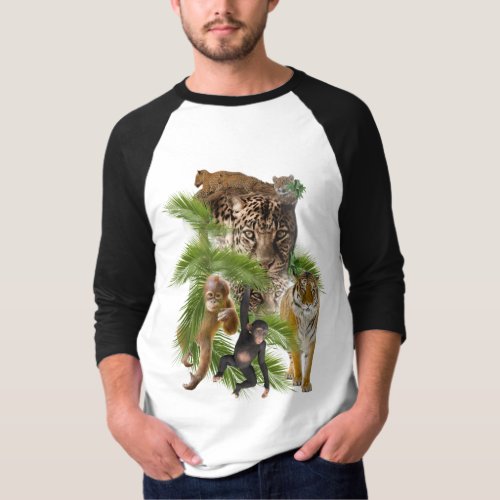 Joyful African Jungle T_Shirt