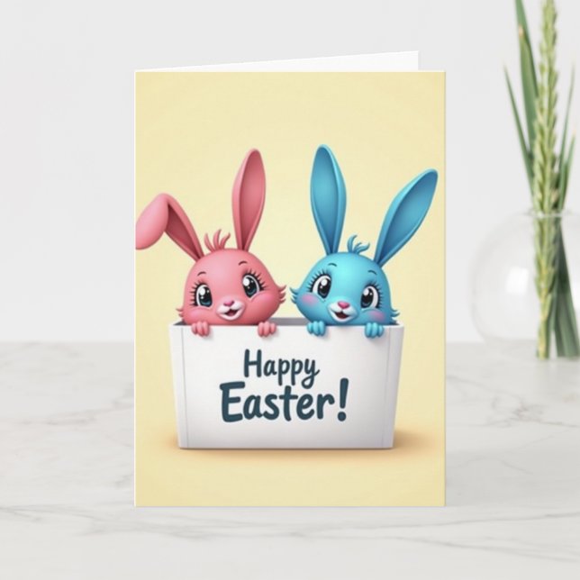 Joyful Animal Friends Greeting Card (Front)