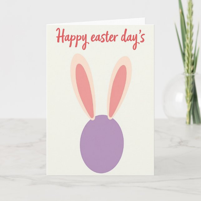 Joyful Animal Greeting Card (Front)