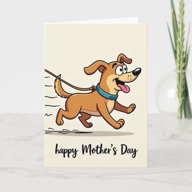 Joyful Animal Mothers Day Card (Front)