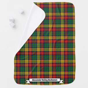 Joyful Baby Clan Buchanan Tartan Plaid Blanket