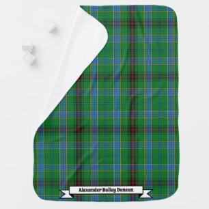 Joyful Baby Clan Duncan Tartan Plaid Blanket