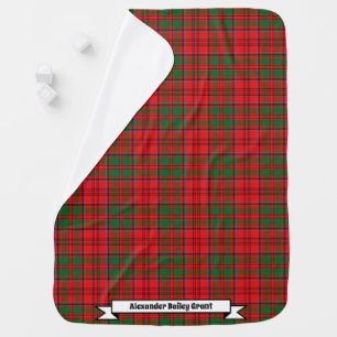 Joyful Baby Clan Grant Tartan Plaid Baby Blanket