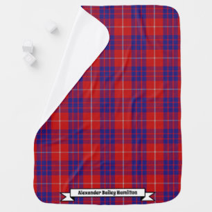 Joyful Baby Clan Hamilton Tartan Plaid Baby Blanket