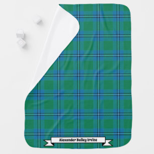 Joyful Baby Clan Irvine Irwin Tartan Plaid Blanket