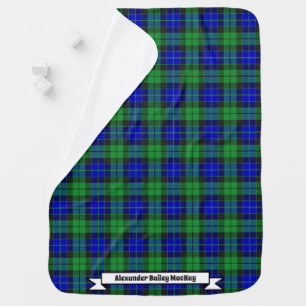 Joyful Baby Clan MacKay Tartan Plaid Baby Blanket