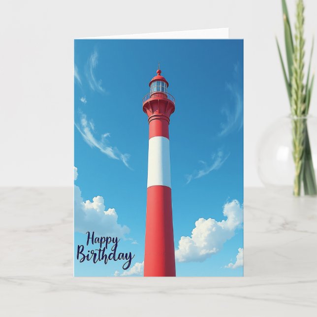 Joyful Beacon Tower Card (Front)