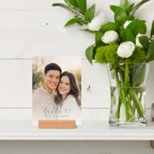 Joyful Beige Minimalist Photo Holder