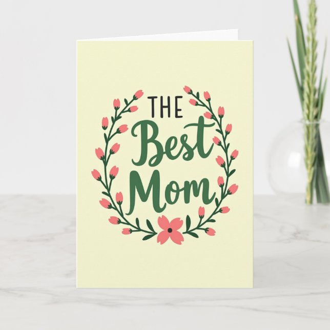 Joyful Best Mom Card (Front)
