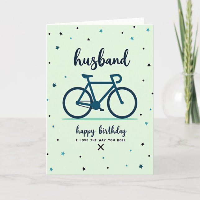 Joyful Bicycle Card (Front)