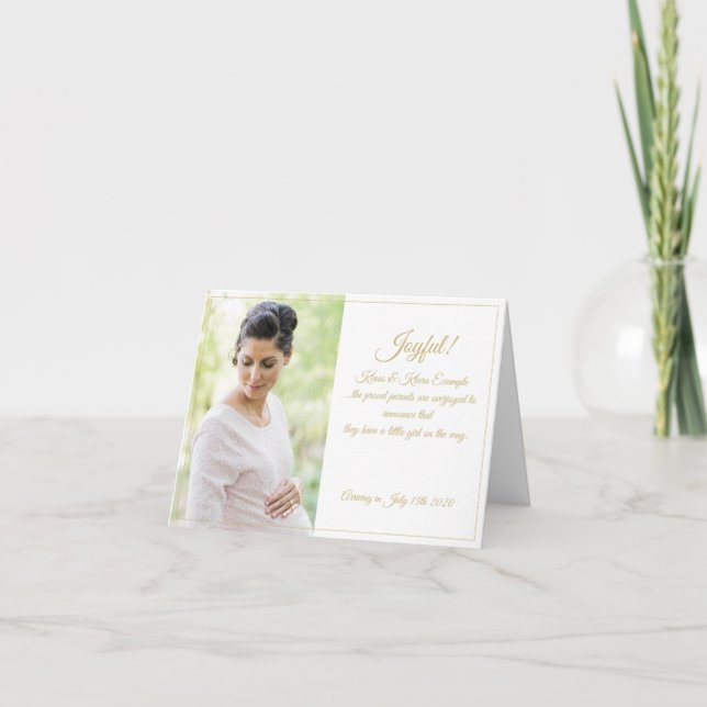 Joyful! - Big Expectations Card (Front)