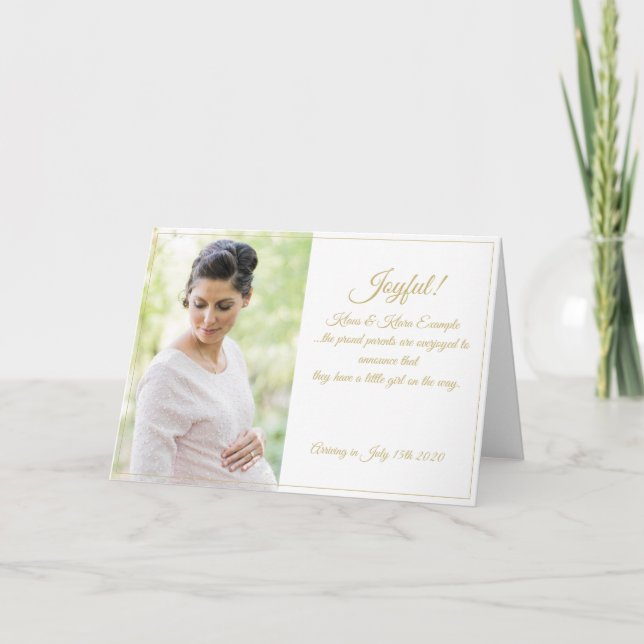 Joyful! - Big Expectations Card (Front)