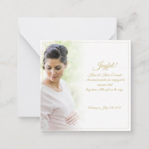 Joyful! - Big Expectations Note Card