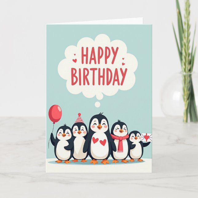 Joyful Birds Art Card (Front)