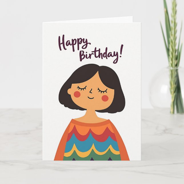 Joyful Birthday Bob Card (Front)