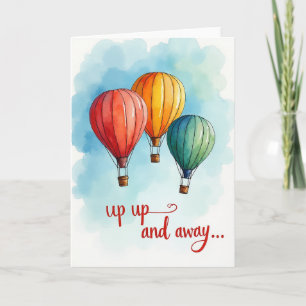 Joyful Birthday Flight Card