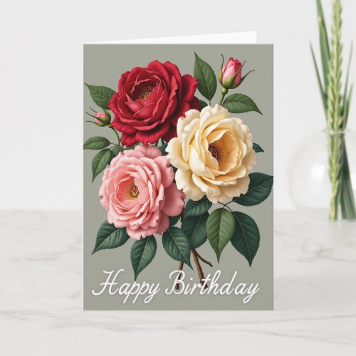 Joyful Birthday Garden Card