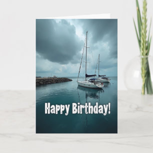 Joyful Birthday Sailboat Card