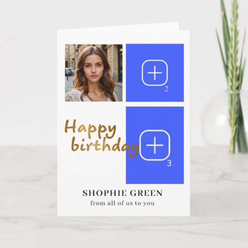 Joyful Birthday Wishes Birthday Greeting  Card